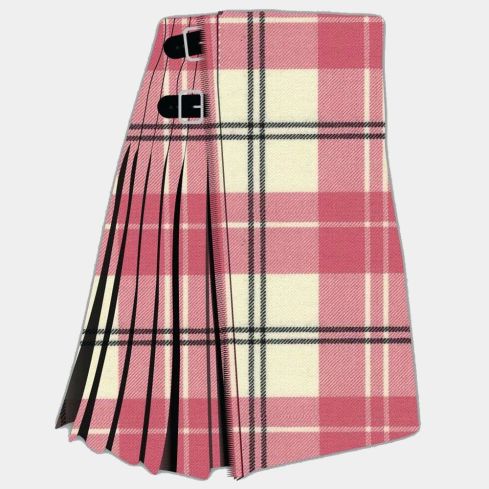 Ailsa Dress Pink Modern Tartan Kilt