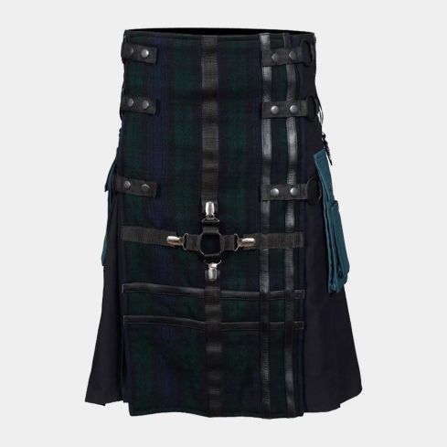 BLACK WATCH TARTAN HYBRID KILT