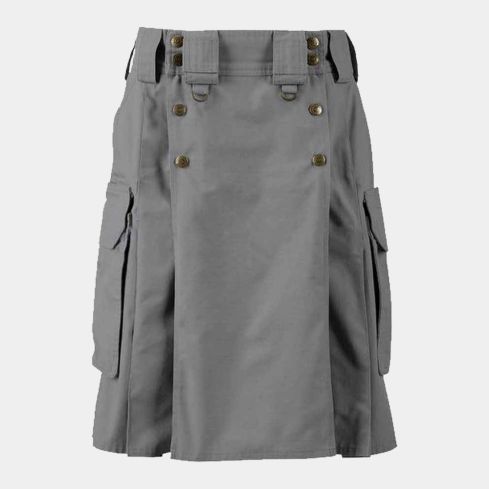 GREY TACTICAL UTILITY KILT