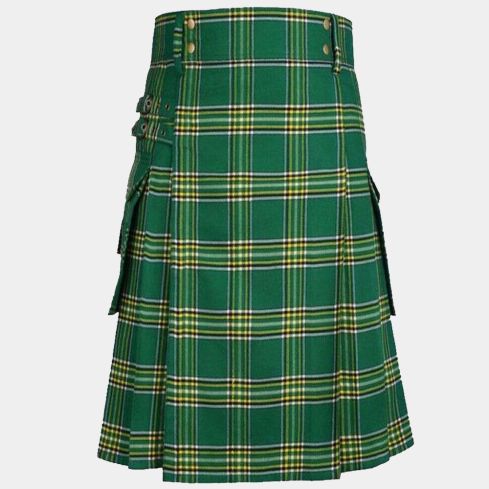 IRISH TARTAN UTILITY KILT