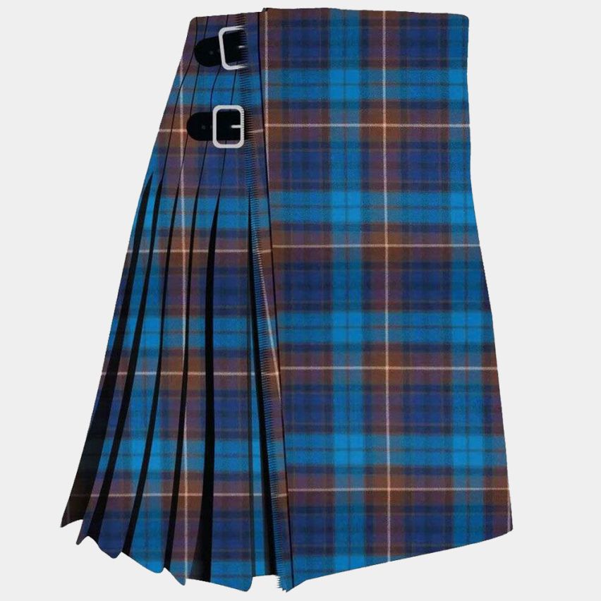 Buchanan Blue Tartan Kilt