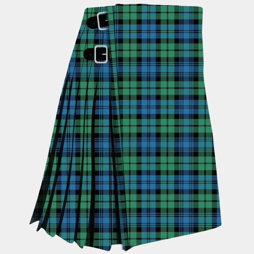 Clan Campbell Ancient Tartan Kilt 