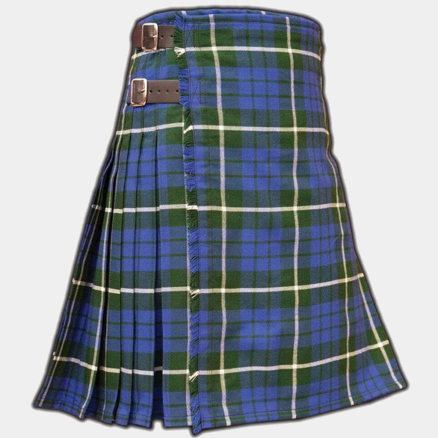 Clan Hamilton Green Hunting Tartan Kilt