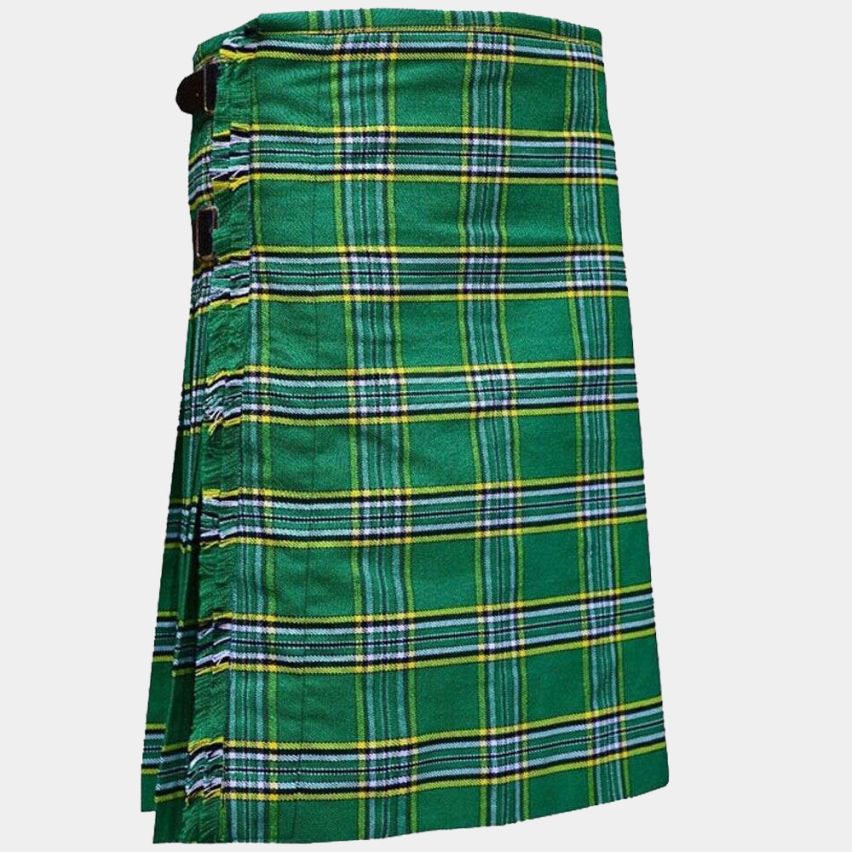 Irish National Modern Tartan Kilt